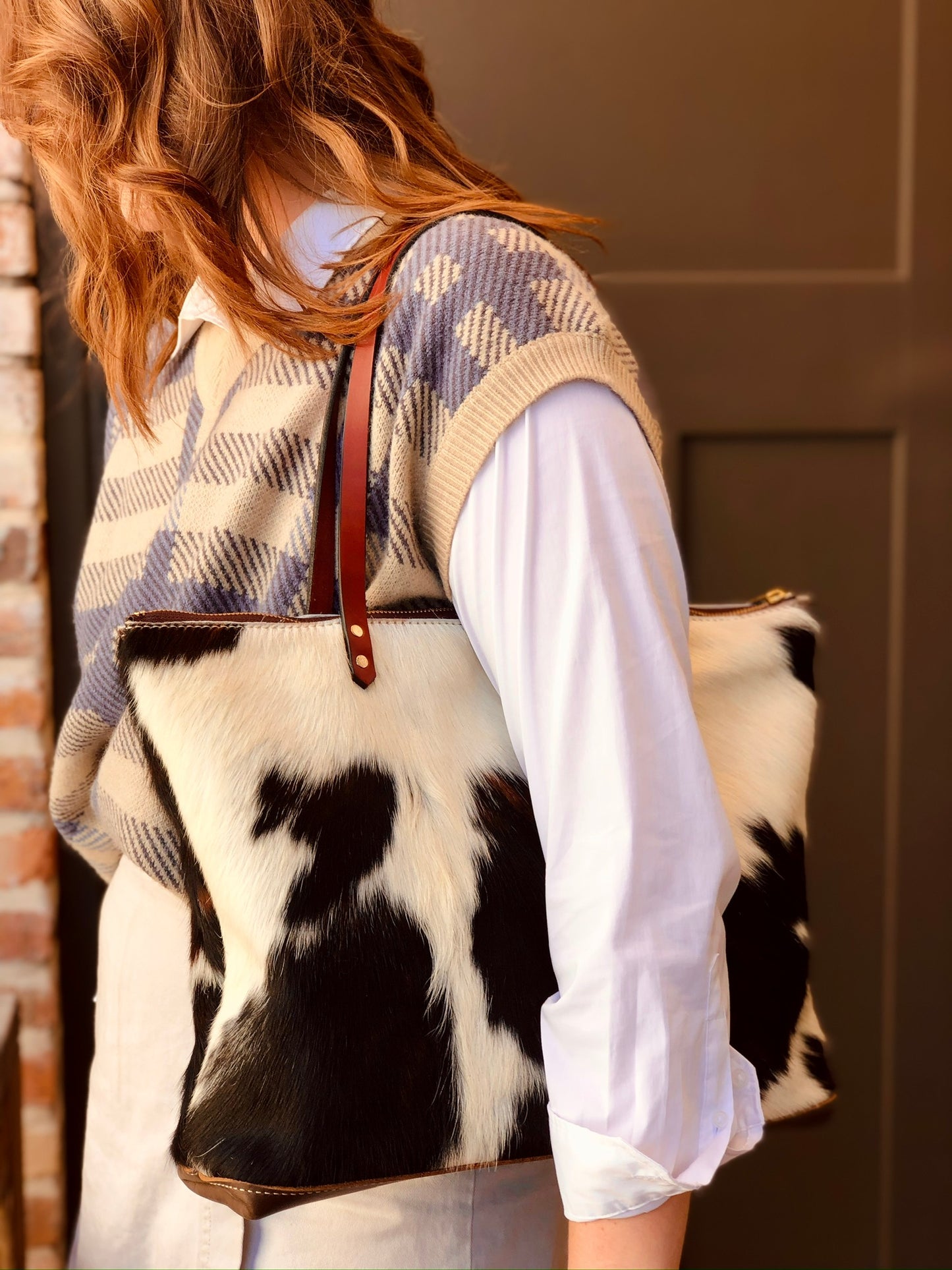 The Zippered Square Tote