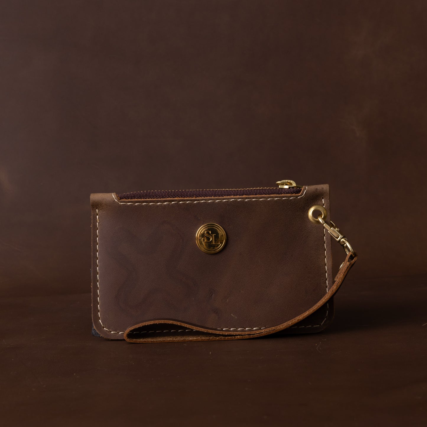 The Paxton Small Zippered Clutch