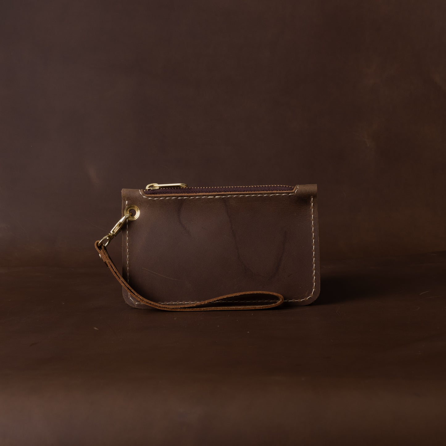 The Paxton Small Zippered Clutch