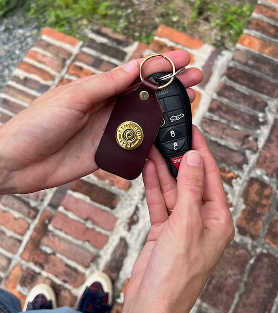 Augustine Leather Keychain