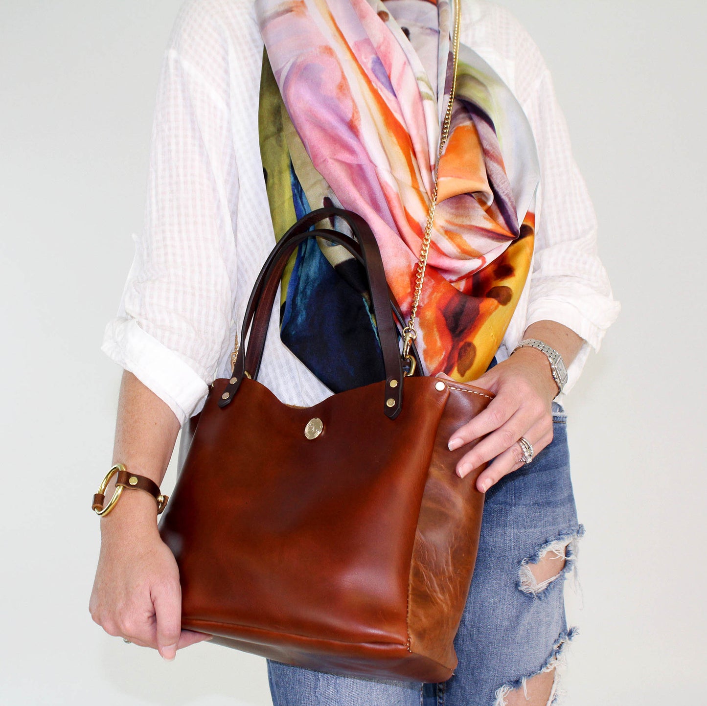 Gold Chain Crossbody Strap