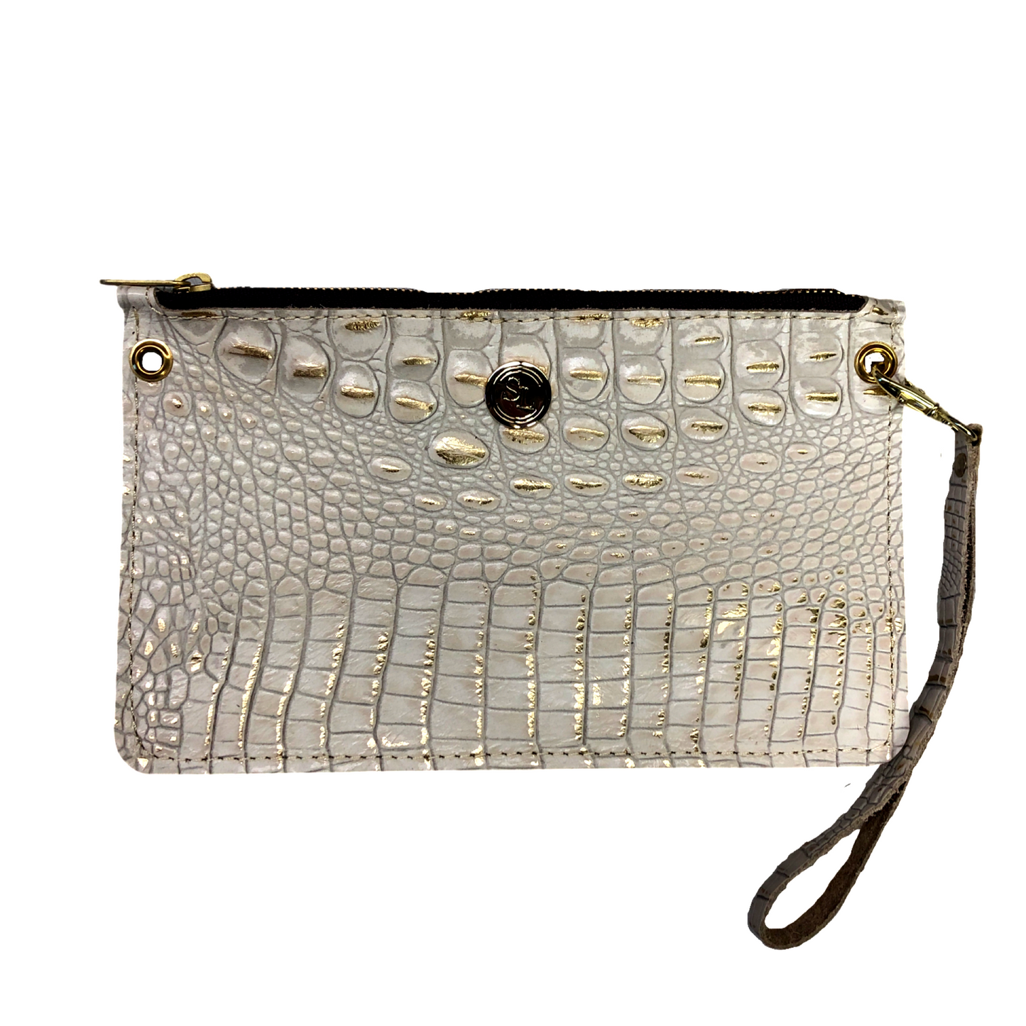 The Paxton Large Zippered Clutch