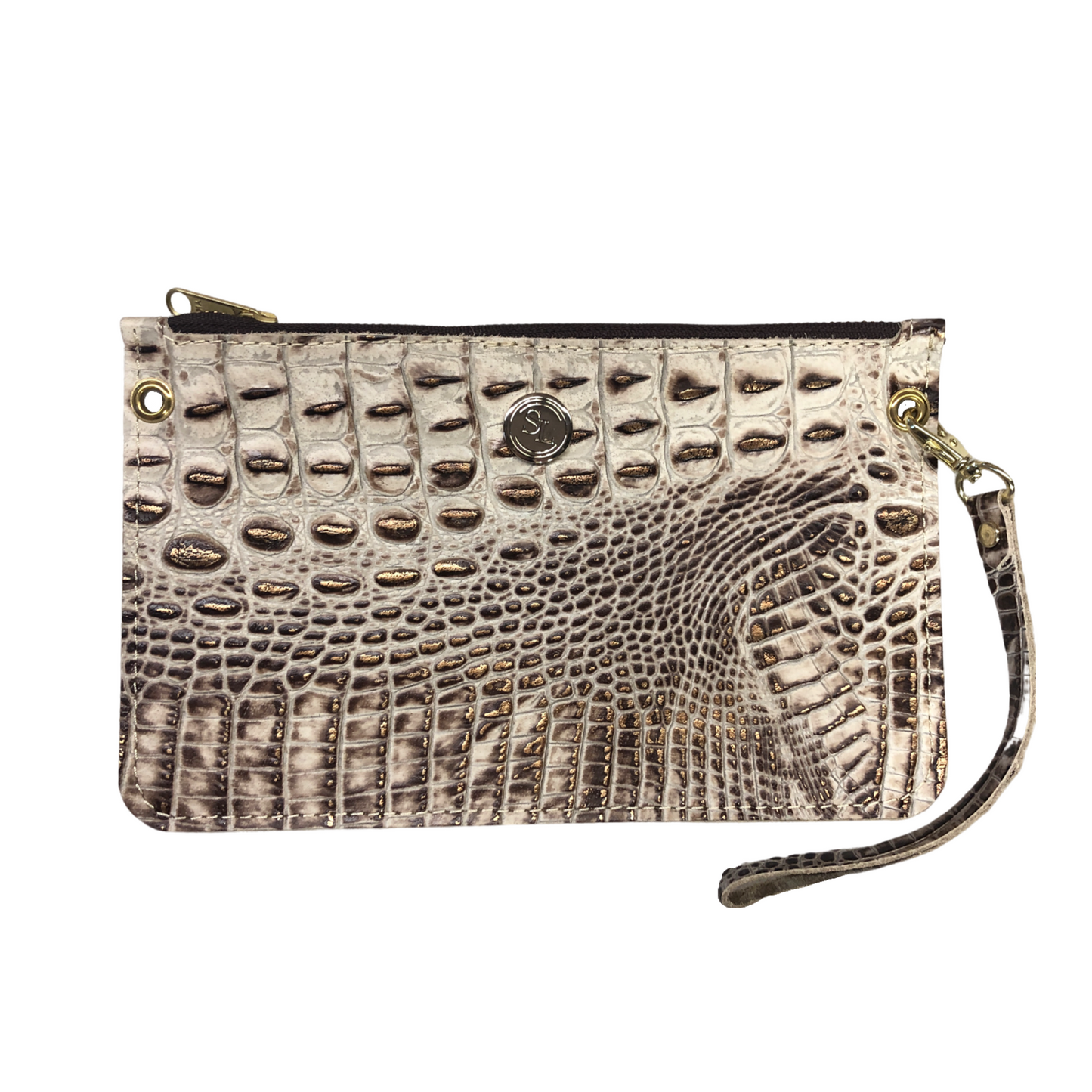 The Paxton Large Zippered Clutch