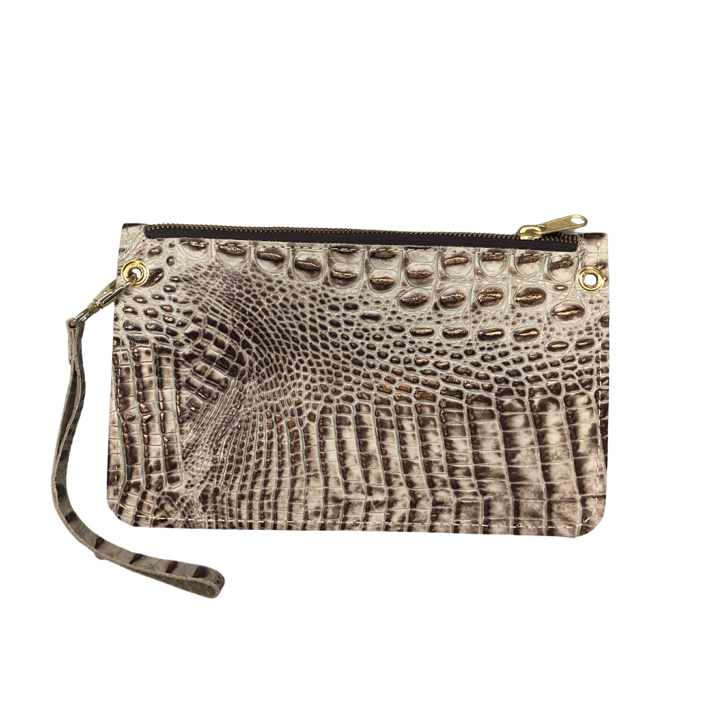 The Paxton Large Zippered Clutch