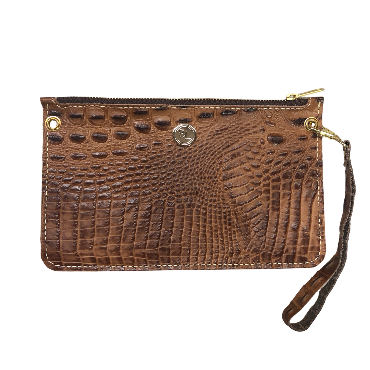 The Paxton Large Zippered Clutch