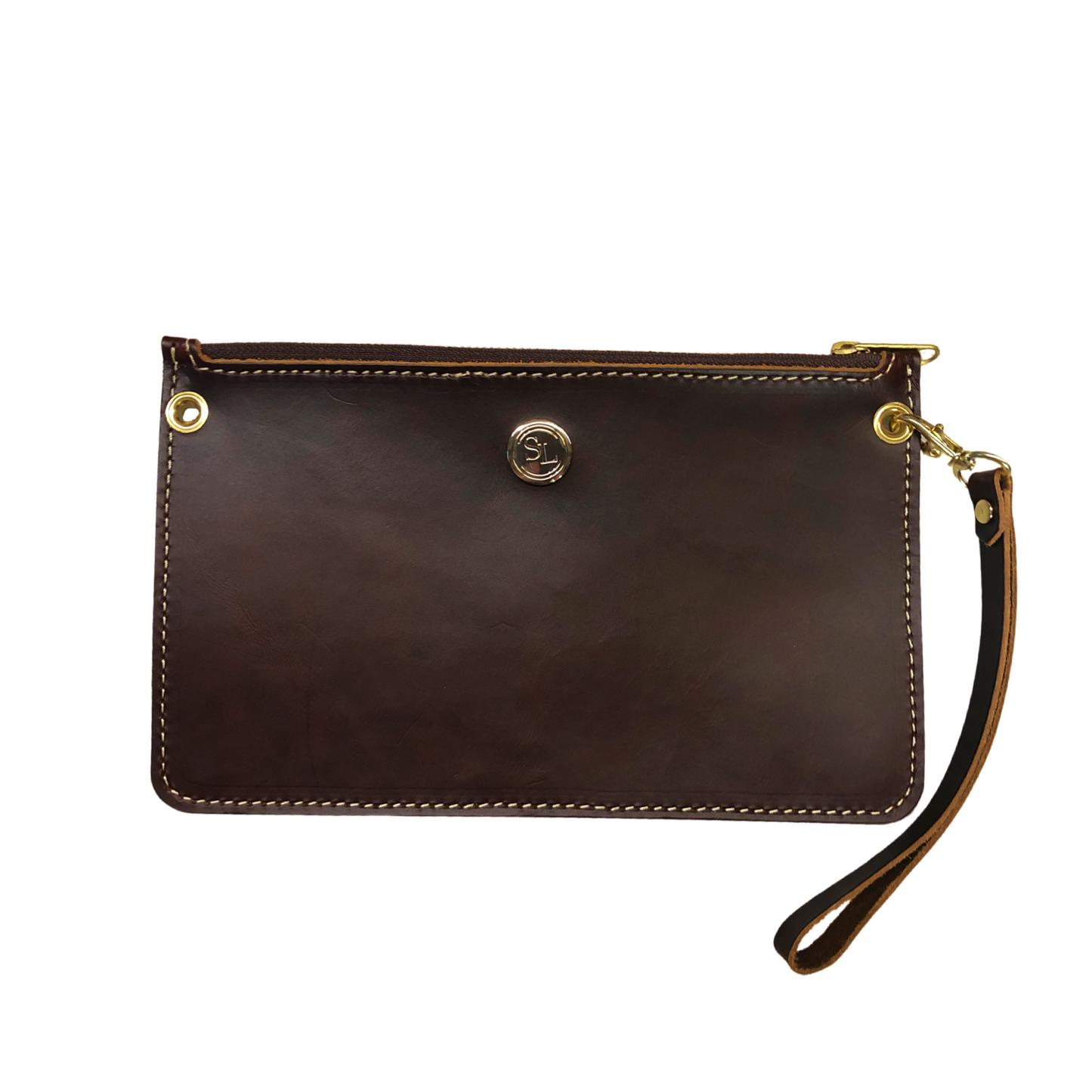 The Paxton Large Zippered Clutch