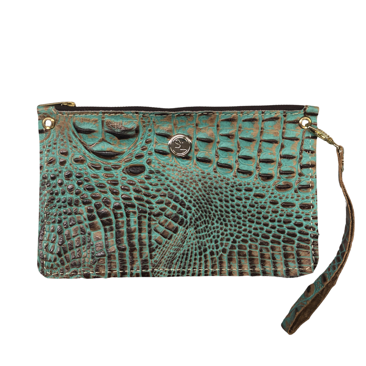 The Paxton Large Zippered Clutch