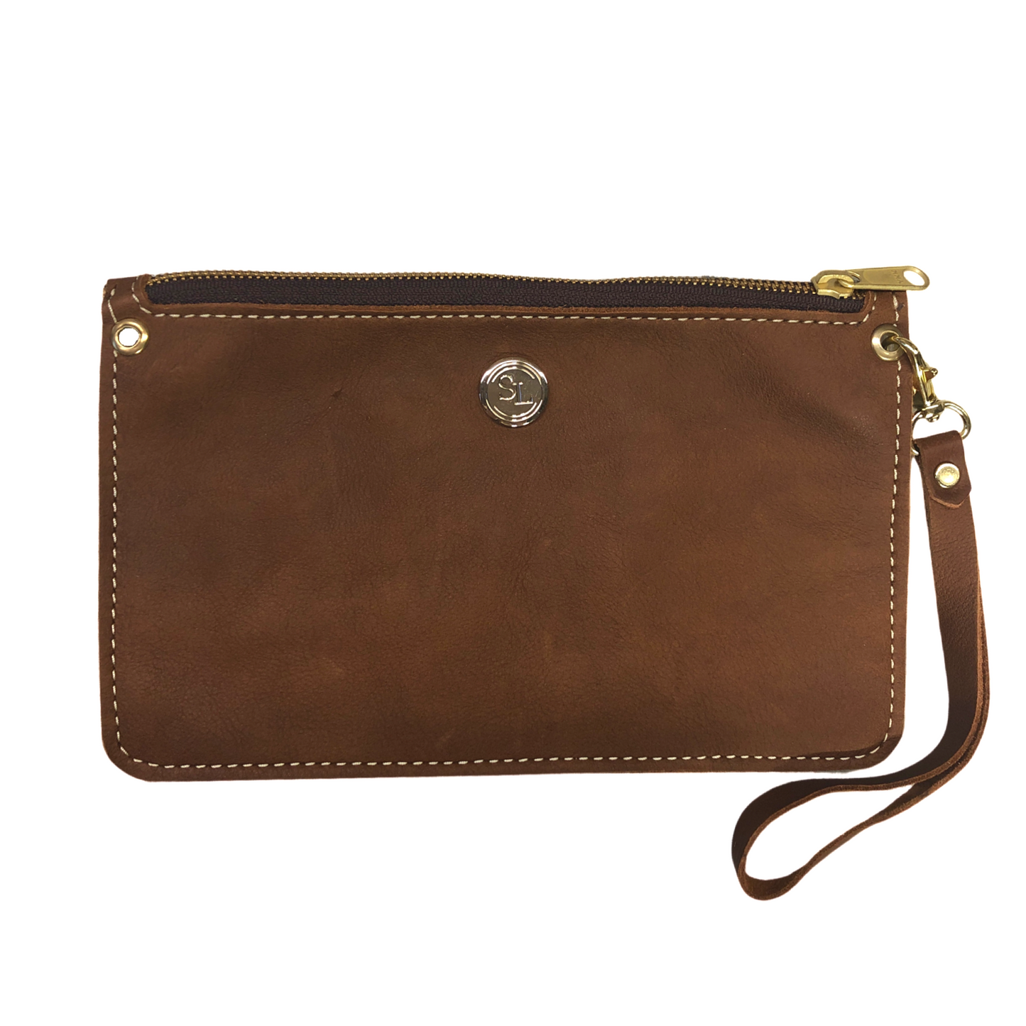 The Paxton Large Zippered Clutch