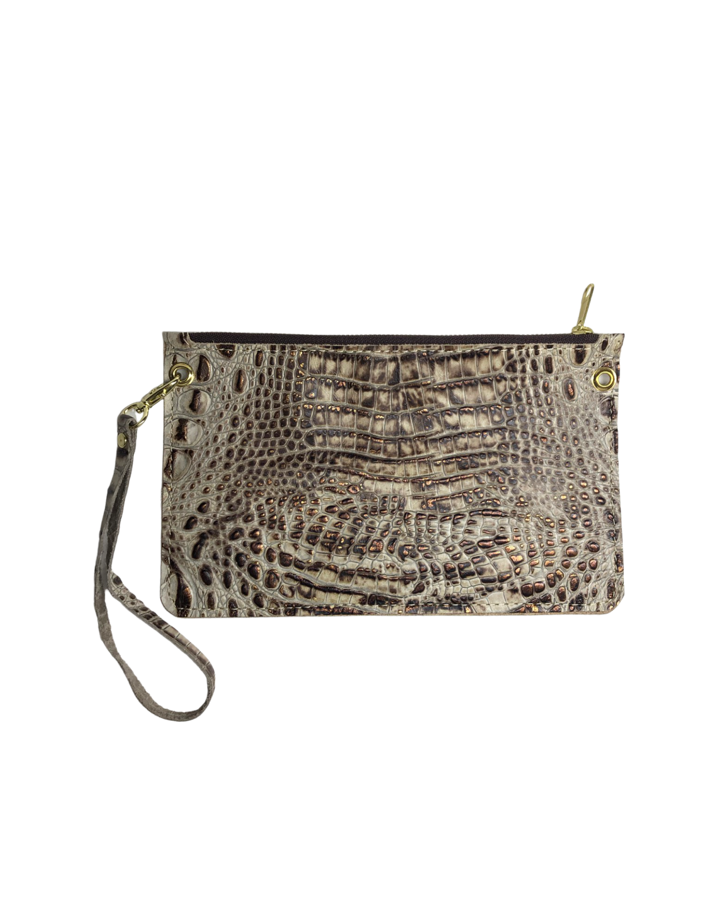 The Paxton Large Zippered Clutch