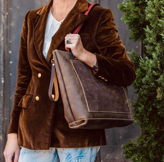 The Zippered Square Tote