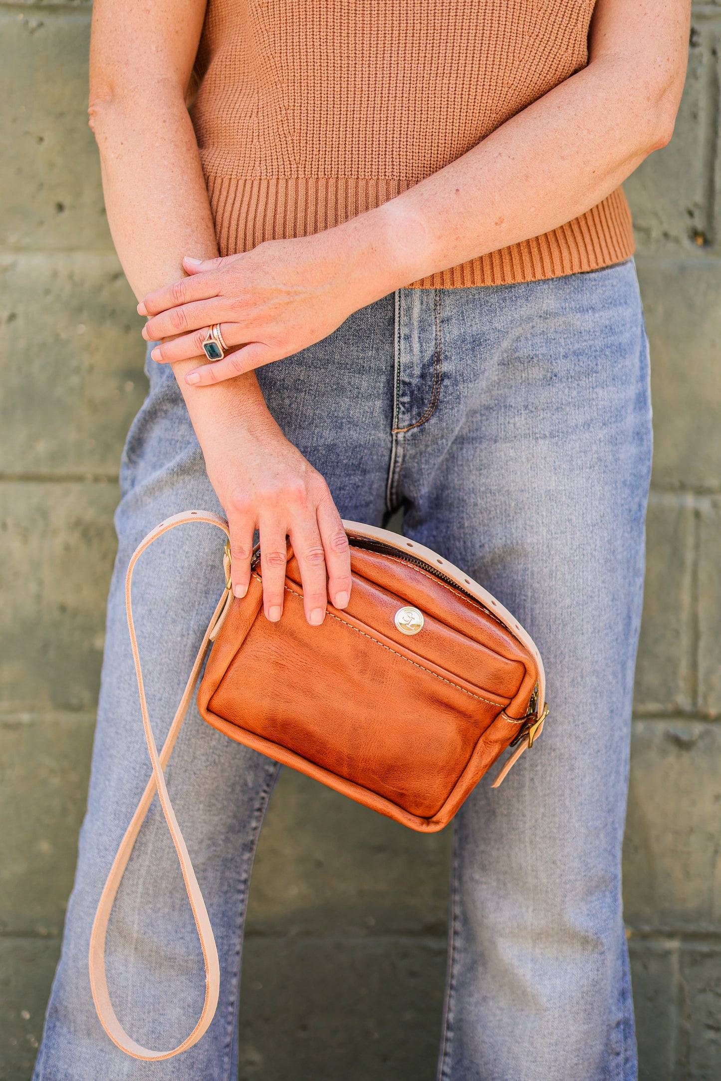 Kelly Zippered Crossbody