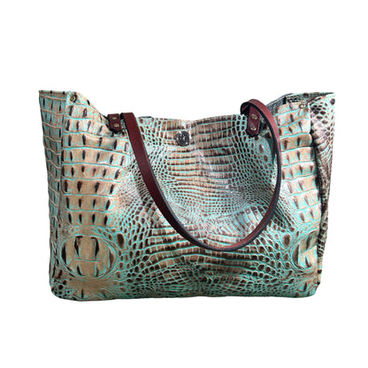 Turquoise Croc