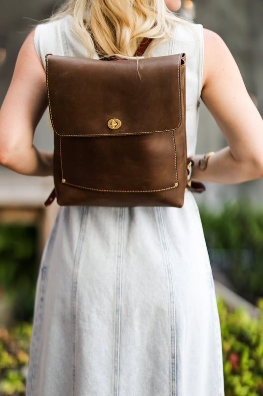 The Small Square Backpack