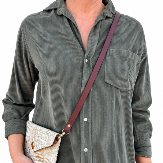Leather Crossbody Strap