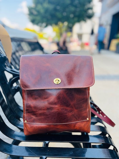 The Small Square Backpack