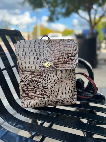 The Small Square Backpack