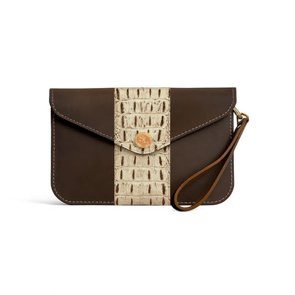 Paxton Large Envelope Clutch with Accent