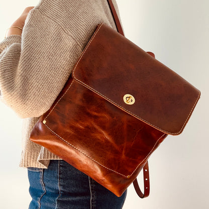 The Small Square Backpack