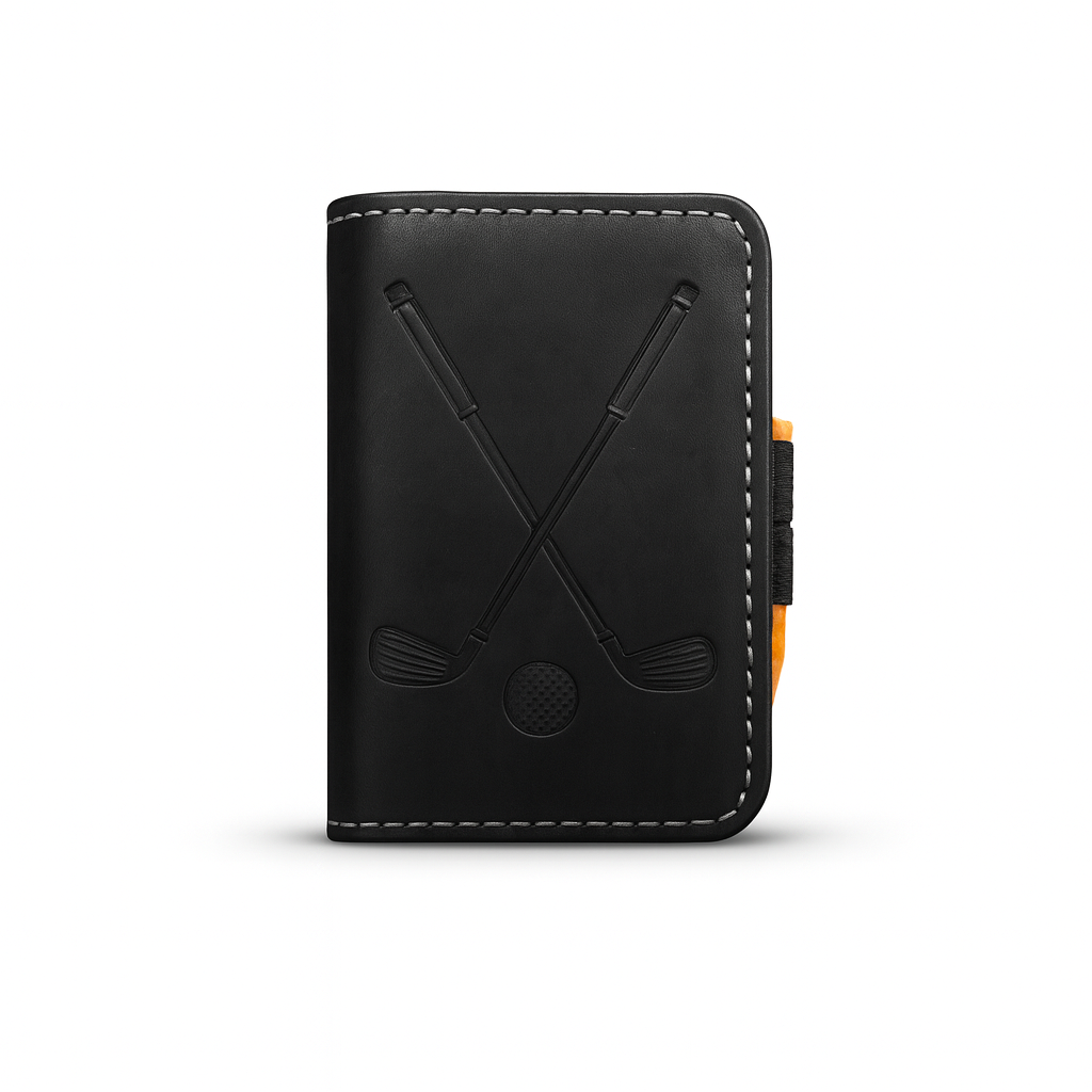 Leather Golf Scorecard Holder