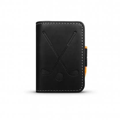 Leather Golf Scorecard Holder