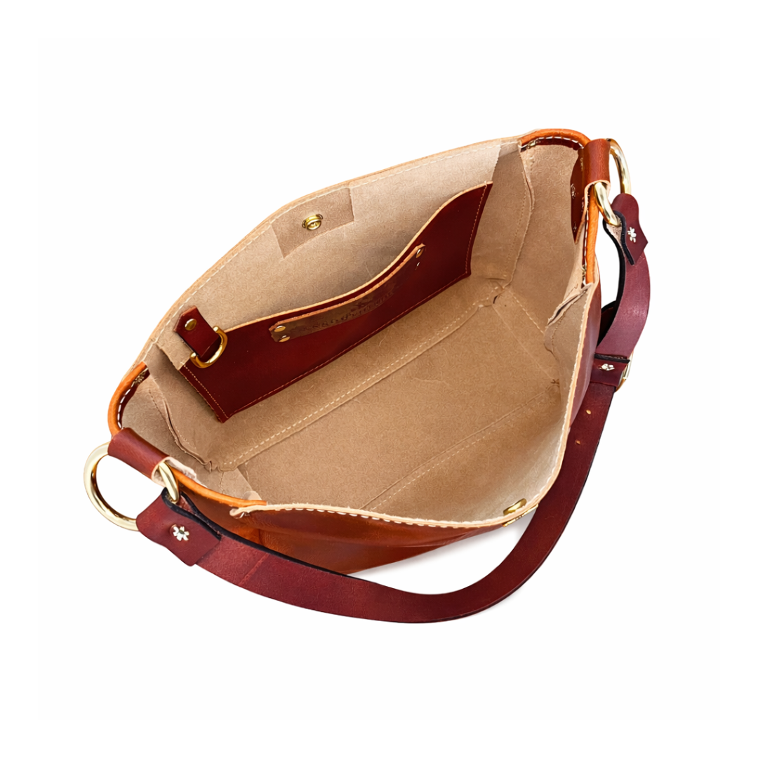 The Single Strap  Small Bucket