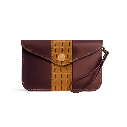 Paxton Large Envelope Clutch with Accent
