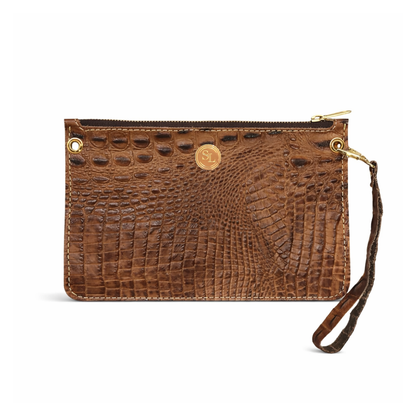 The Paxton Large Zippered Clutch