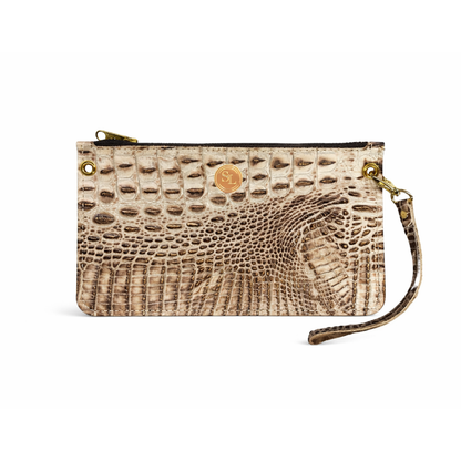The Paxton Large Zippered Clutch