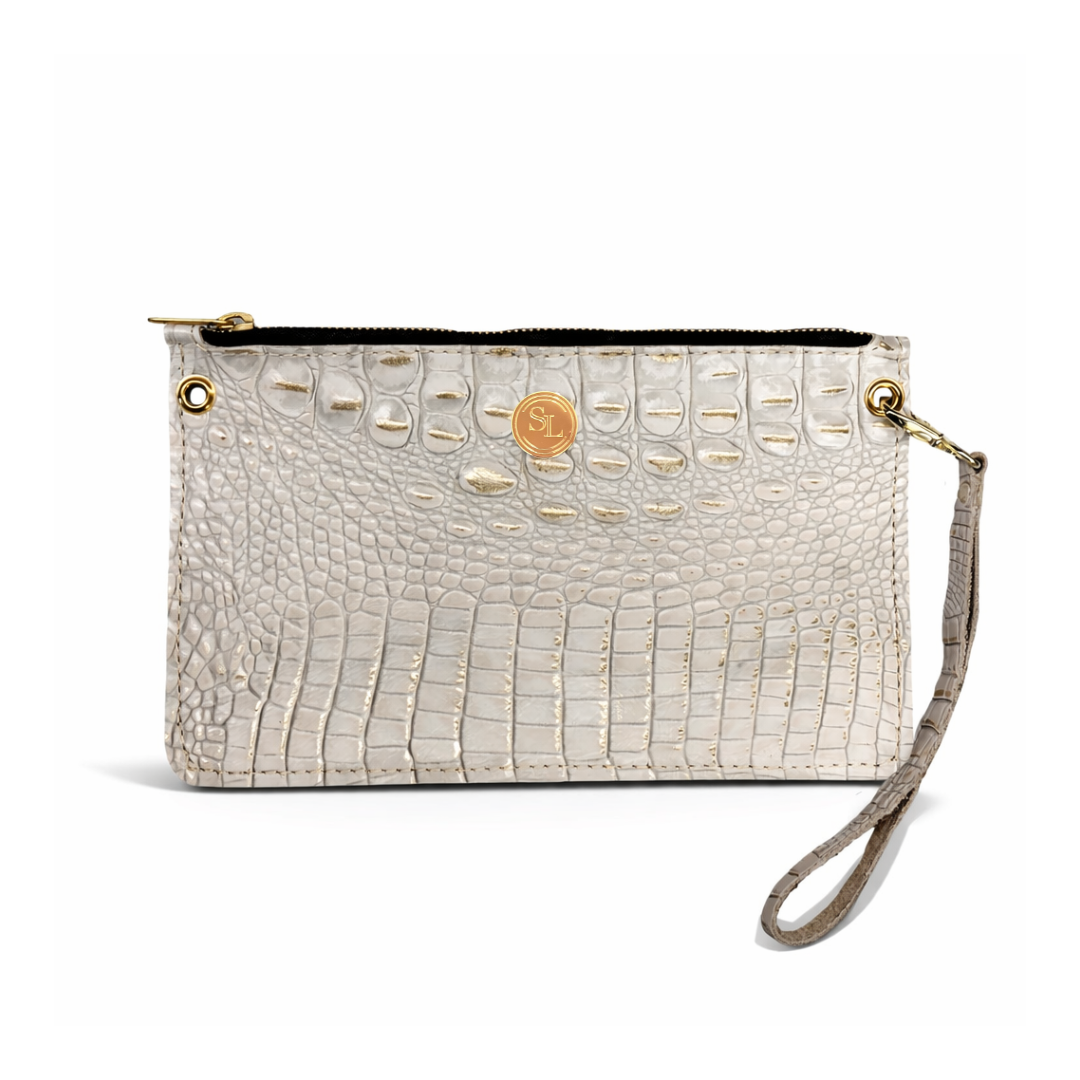 The Paxton Large Zippered Clutch