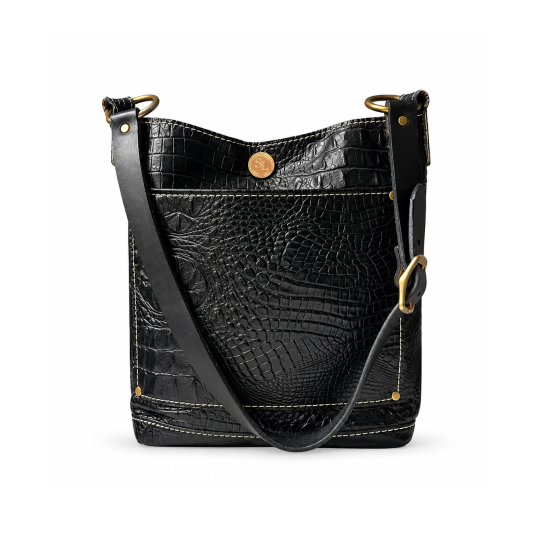 The Single Strap Small Square Tote