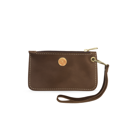 The Paxton Small Zippered Clutch