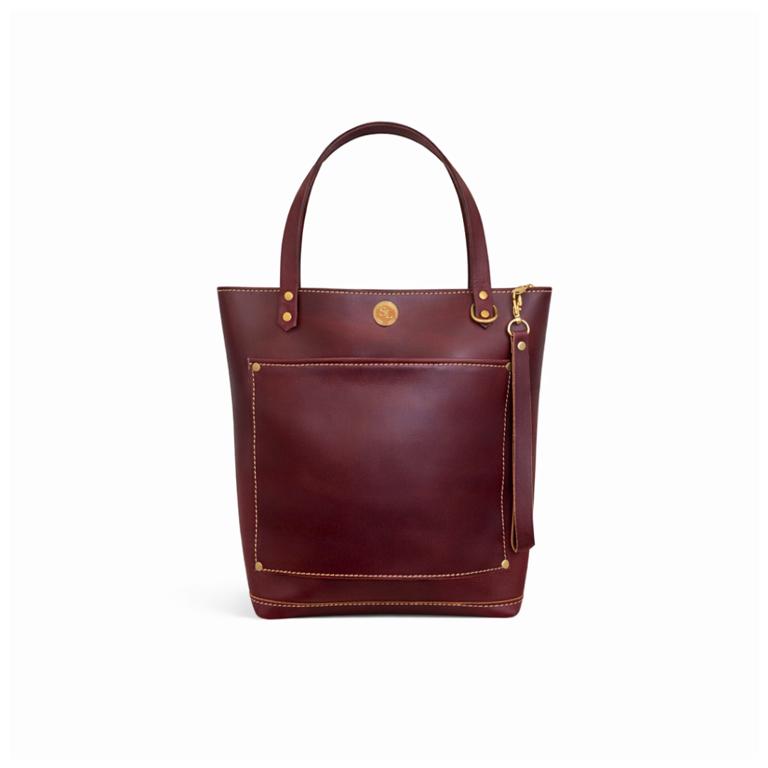 The Zippered Small Square Tote