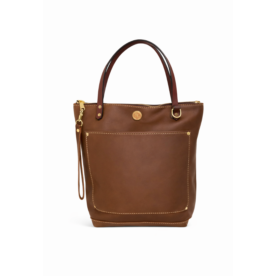 The Zippered Small Square Tote