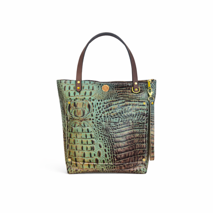 The Zippered Small Square Tote