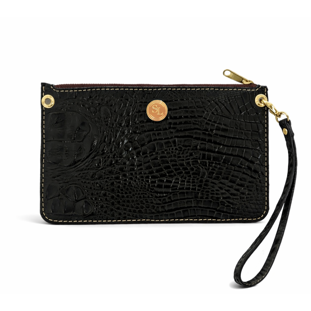 The Paxton Large Zippered Clutch