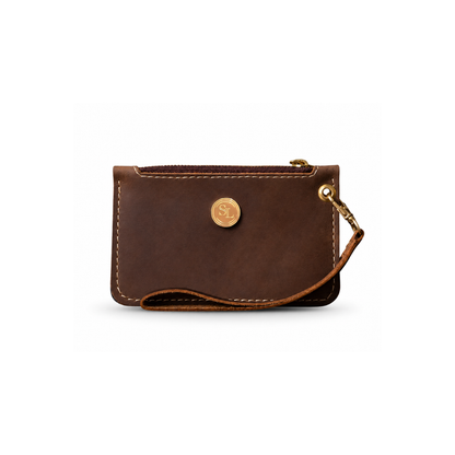 The Paxton Small Zippered Clutch