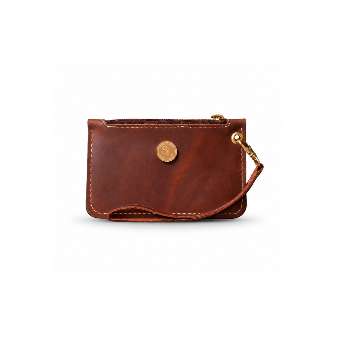 The Paxton Small Zippered Clutch