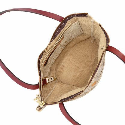 The Zippered Small Square Tote