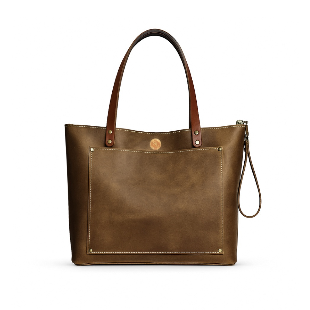 The Zippered Square Tote