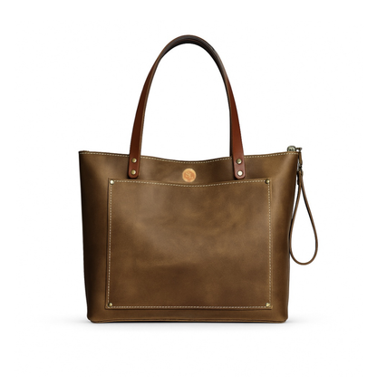 The Zippered Square Tote