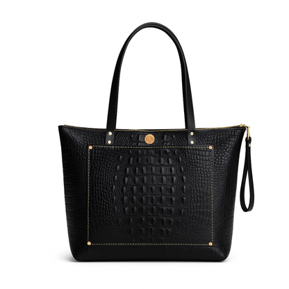 The Zippered Square Tote
