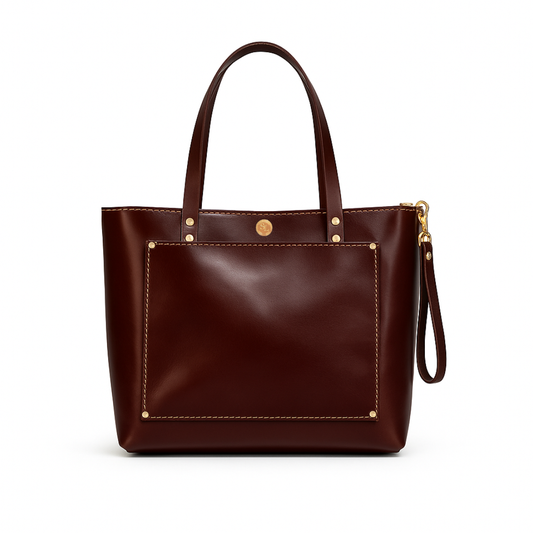 The Zippered Square Tote