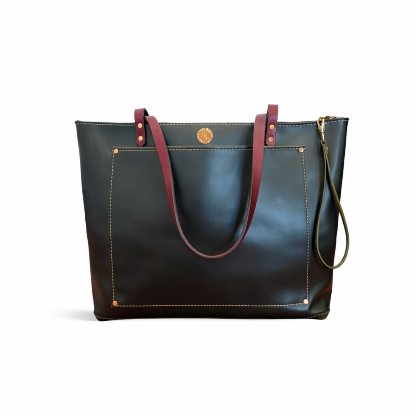The Zippered Square Tote