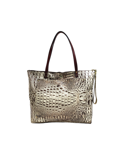 The Zippered Square Tote
