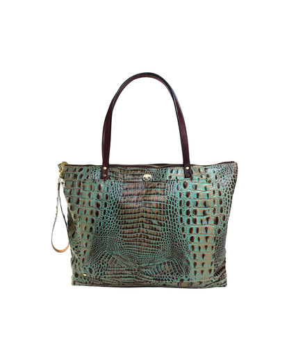 The Zippered Square Tote